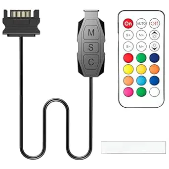 Gebildet RGB Kontrollkit för PC Chassifläktar
