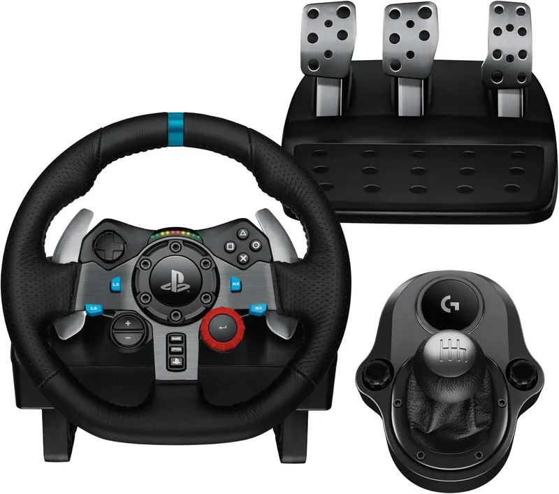 Logitech G G29 SE Driving Force-racerratt och -pedaler