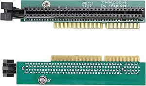 Annadue PCI E Graphic Card Adapter PCI E16 Expansion Card 4 Port NIC Adapter Board