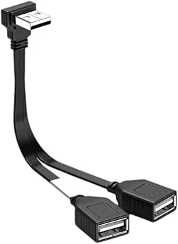 USB 1 till 2 splitter adapterkabel
