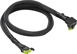ASRock 12 V-2 x 6 600 W strömkabel