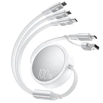 CAFELE 100W Multi Charging Cable USB A/C