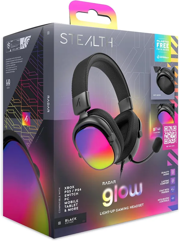 STEALTH RADAR Light Up Gaming Headset