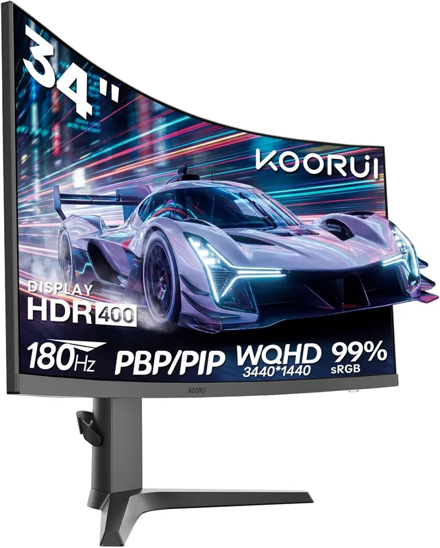 KOORUI 34-tums PC-skärm