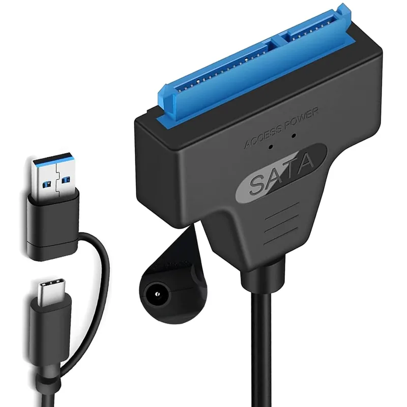 USB 3.0 till SATA-kabeladapter