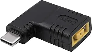 AKYGA Laddningskontakt för bärbar dator strömadapter AK-ND-D03 65 W Lenovo Slim Tip/USB-C svart