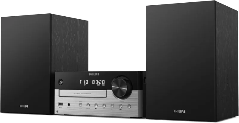 Philips TAM4205M2 Micro Hi-Fi-system – 80 W, basreflexhögtalare, CD, FM, USB, Audio-in, Bluetooth 5.4, Auracast, digital