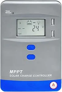 Y&H MPPT laddningsregulator Bluetooth