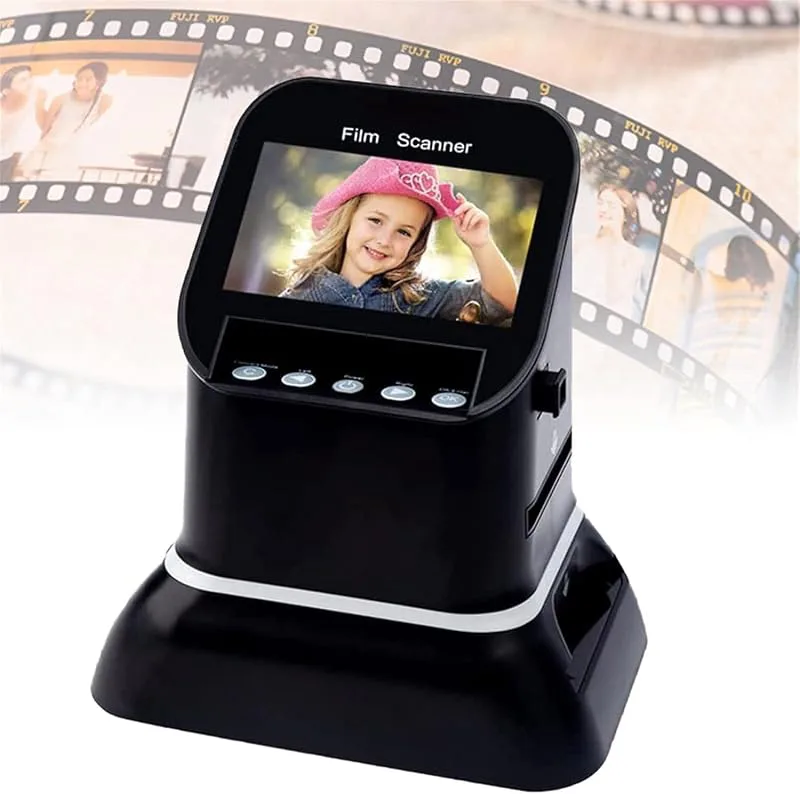 Diabildsskanner, digital filmskanner, 120 hög upplösning