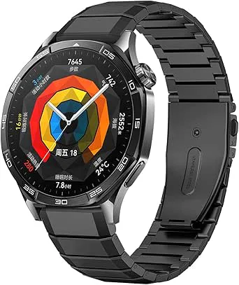 Titanremmar kompatibla med Amazfit GTR 2/GTR 3/Stratos 3/Stratos 2 rem