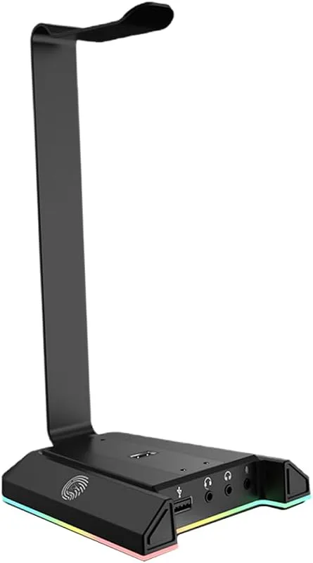iplusmile Rgb Gaming Headset Stativ USB Anslutning