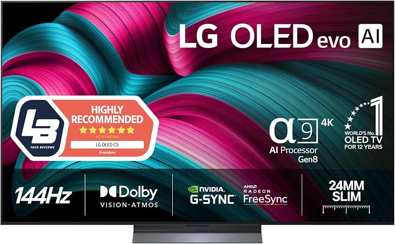 LG 65" OLED evo C5