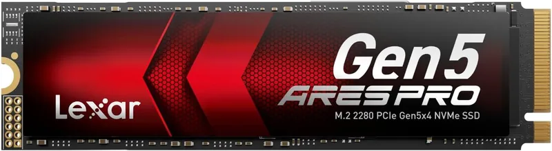 Lexar ARES PRO 4 TB SSD Gen 5 NVMe M.2