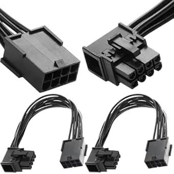 Xiatiaosann högervinklad PCIE 8-stifts förlängningskabel
