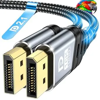 DisplayPort-kabel 3 m 2.1, 16K DP-kabel