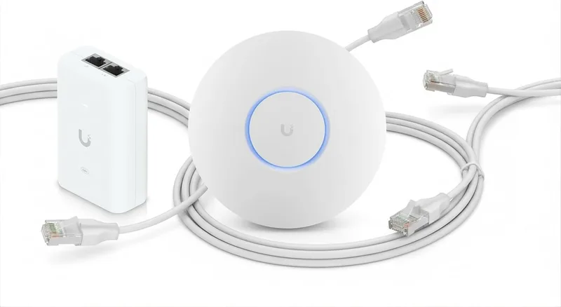 NexaCore Ubiquiti U7-LR WiFi7 åtkomstpunkt 1750 ft²
