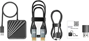 LICHIFIT Adapter + Bluetooth-mottagare för PS VR2 till Windows-dator