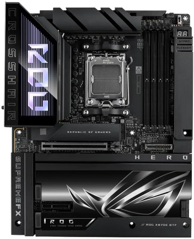 ASUS ROG Crosshair X870E Hero BTF moderkort