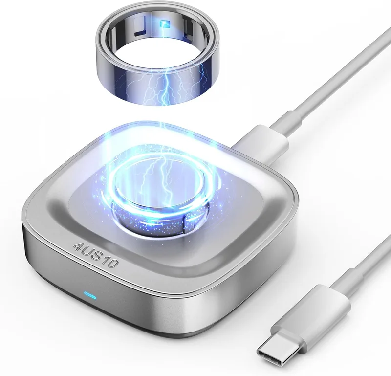 Kompatibel med Oura Ring Gen 4 laddare