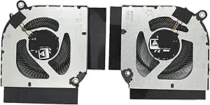 Laptop CPU + GPU kylfläkt för Acer Nitro AN16-41 AN16-51 AN17-41 AN17-42 N23Q4 5 AN515-58 AN517-55 N22C1 AN515-58-5(PAIR FAN)