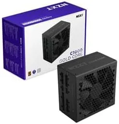 NZXT C1000 Guldkärna – 1 000 W ATX 3.1 strömförsörjning