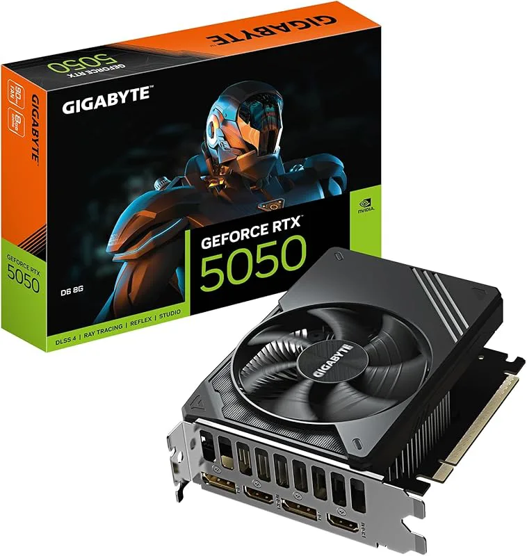 GIGABYTE GeForce RTX 5050 D6 8G grafikkort