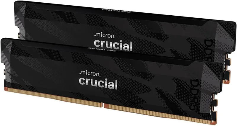 Crucial Pro RAM DDR5 32GB Kit (2x16GB) 6400MHz CL32