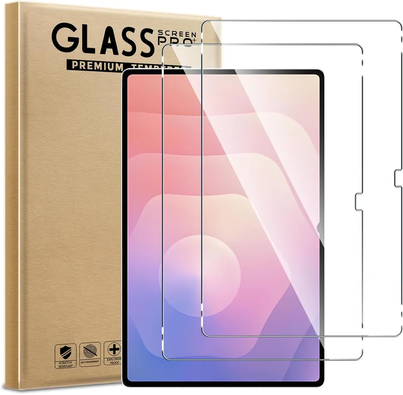 Aiziki [2-pack glasskärmskydd för Samsung Galaxy Tab