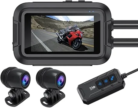 Dual 1080P motorcykel DVR