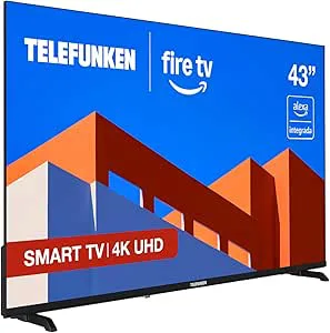 CHiQ U43QM8E 43 Tums QLED-TV, UHD 4K Smart Google TV