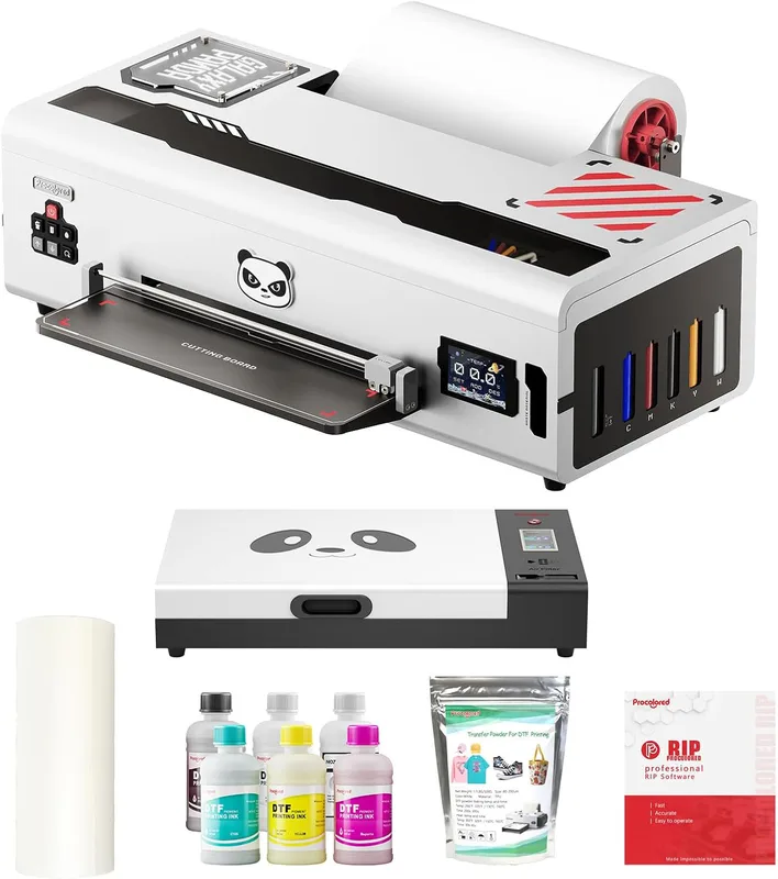 Procolored K13 Lite A3 DTF skrivarpaket med ugn för T-shirts och kläder