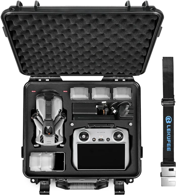 Lekufee vattentät hård bärväska för DJI Mini 5 Pro