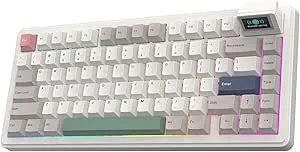 EPOMAKER RT82 trådlöst mekaniskt tangentbord med skärm