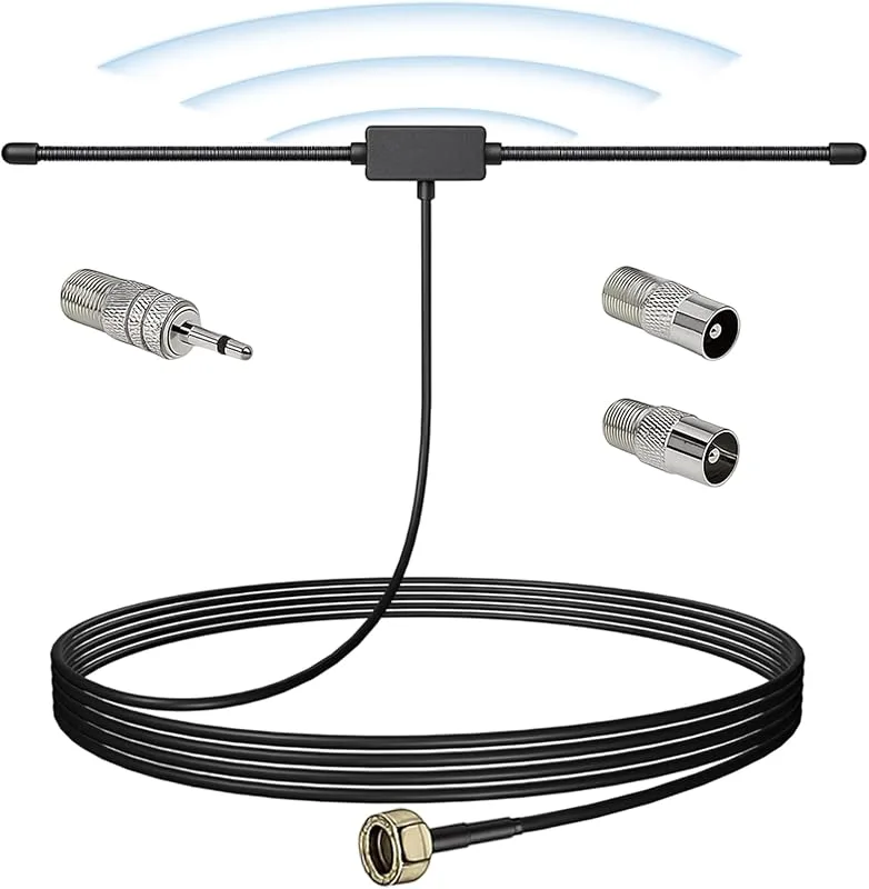FM DAB radioantenn 75 ohm dipol