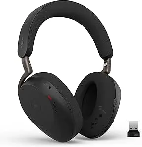 Jabra Evolve3 85 trådlöst Bluetooth-headset, över örat, svart