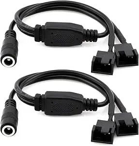 Gebildet USB C till DC 5.5mm x 2.5mm/ 5.5mm x 2.1mm Strömkabel