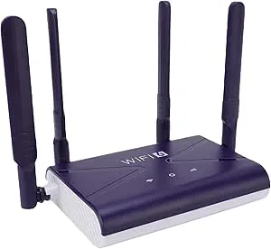 Luqeeg Trådlös Router, Snabba Internethastigheter WiFi6 4G 5G CPE LTE