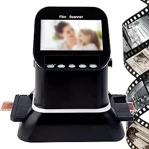 Film- och diabildsskanner, digital filmskanner för 120 filmer