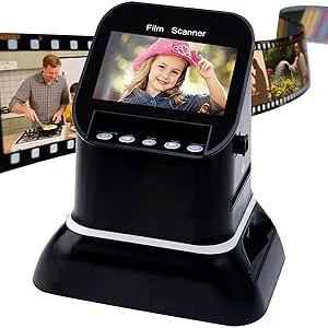 Film- och diabildsskanner, högupplöst 22MP-filmskanner