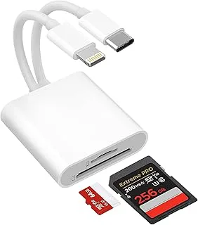SD-kortläsare för Phone/i-Pad/Android/kamera
