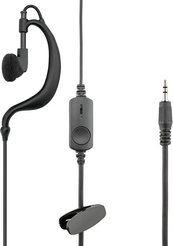TechSide 1-stifts 2,5 mm hörlursmikrofon