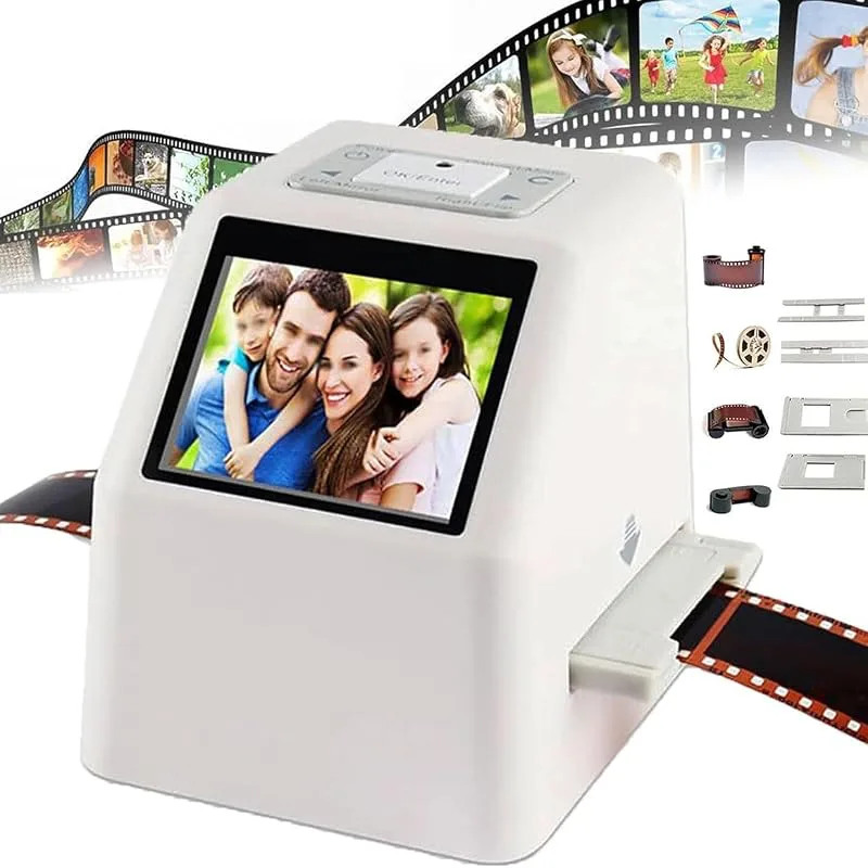 Högupplöst Digital Filmskanner Med 2,4-Tums Lcd-Skärm