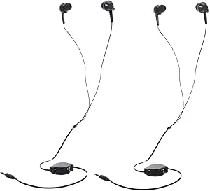 DIYEAH 2 St Teleskopiska In-ear Hörlurar med