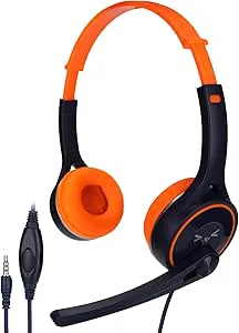 BONKZEBU Stereo Wired Foldble Brusreducering Av Headset