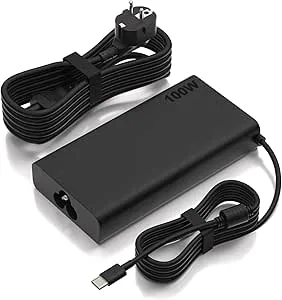 100W USB-C-laddare kompatibel med Acer Swift Go 16, 14, SFA16, SFE16, SFG14, SF16, Spin 3, 5, 7, SP314-55N, SP513-55N, TravelMate P6, 14, Chromebook A18-045N1A, A16-045N1A, N17Q9, N17Q8 Laptop-adapter