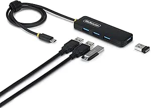StarTech . com USB-C-hubb med 4 USB-A-portar