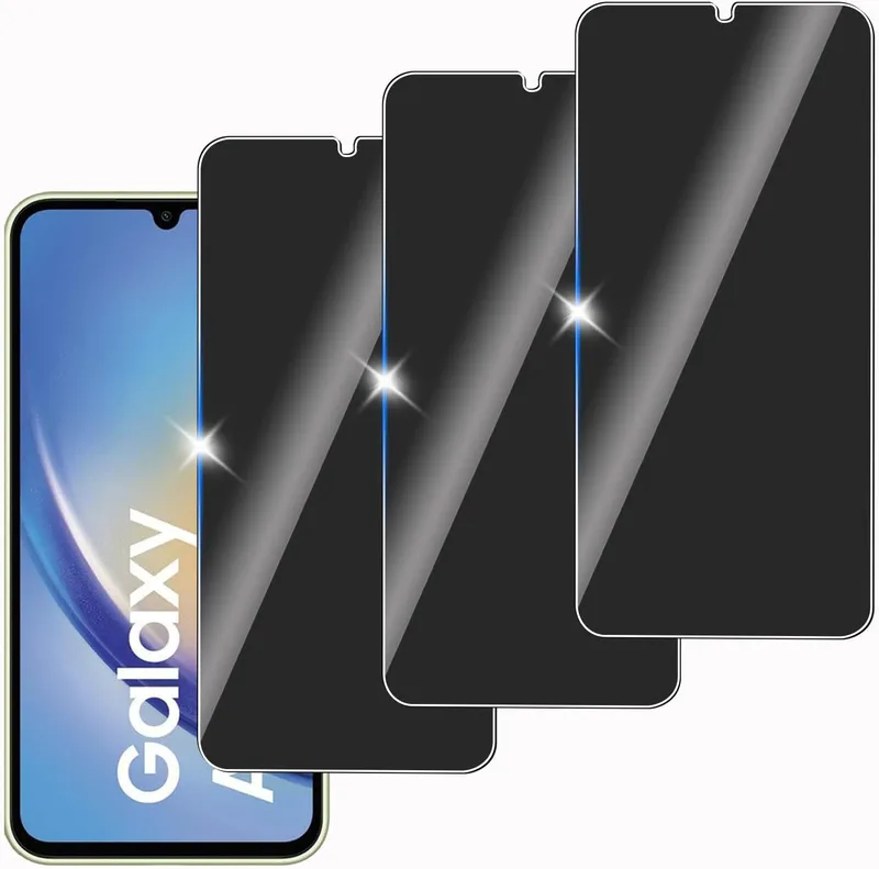 KELINAN 3 stycken härdat glas för Samsung Galaxy A34 5G