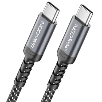 deleyCON 1m 240 W USB-C Laddkabel