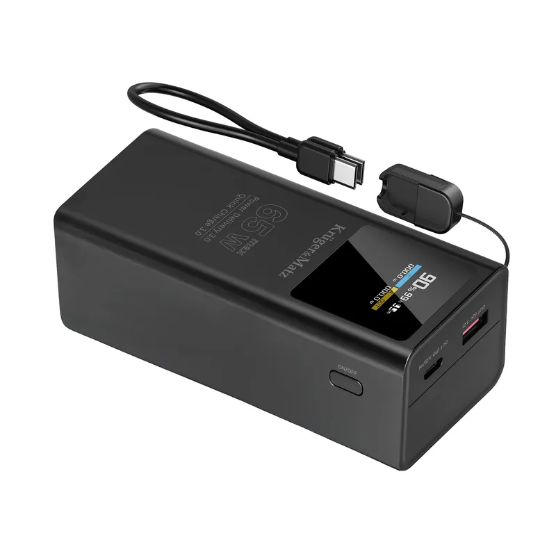 Champion powerbank 20 000 mAh 30W PD svart