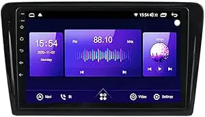 Android 15 Bilspelare Radio 9 Tums Pekskärm Multimedia För Volkswagen Santana 2013-2017 GPS-navigering Bluetooth-stöd 4G Wifi, Backkamera Rattstyrning,8 Core 4G+Wifi 2G+32G